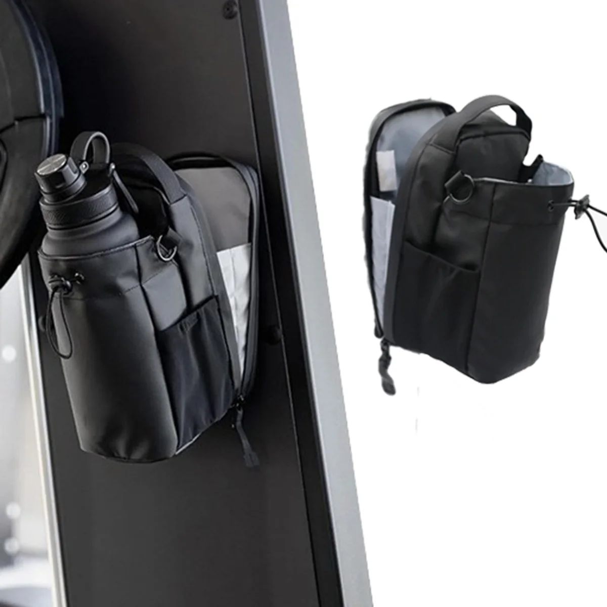 Gymbag – Magnetyczna Torba na Siłownię | 3 Magnesy | Kieszeń na Butelkę i Telefon
