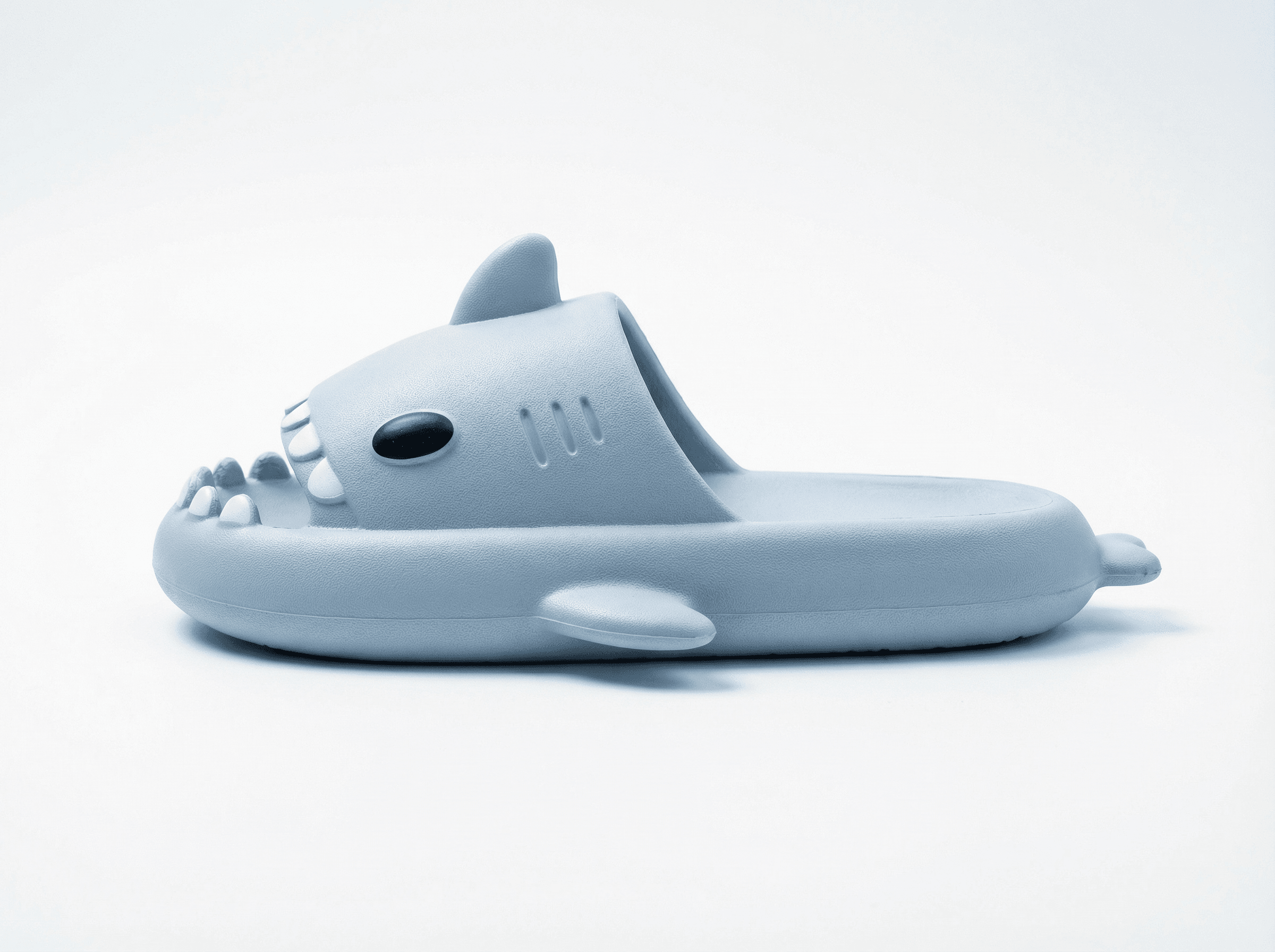 Klapki Gryzaczki - Klapki w kształcie rekina | Miękkie EVA | Rozmiary 30-45